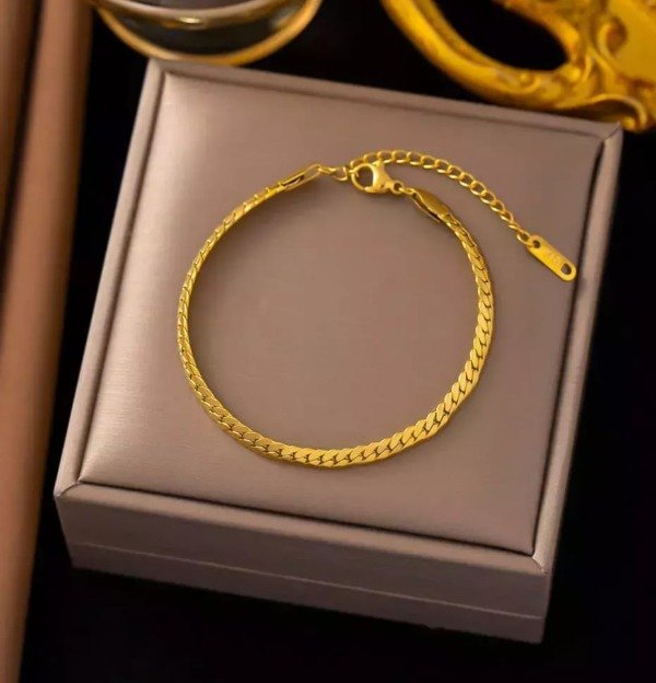 Producto - PULSERA SOL GOLD. ACERO DORADO