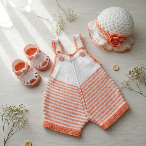 Producto - Conjunto Martina color naranja