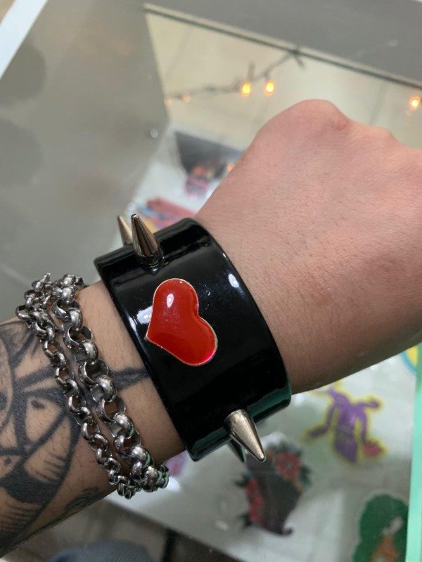 Producto - Pulsera Púas y Corazon BBK