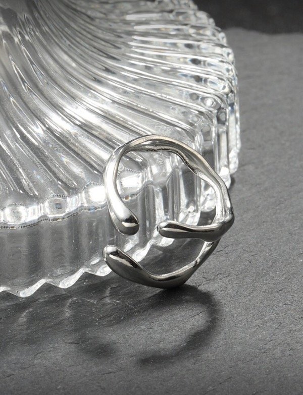 Producto - Anillos abstracto 6 acero