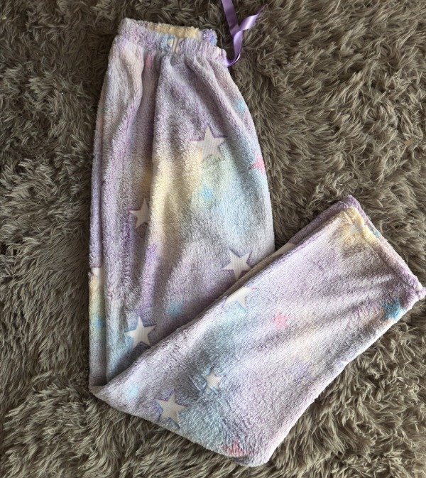 Producto - Pantalon polar soft Luminoso Estrellas multicolor