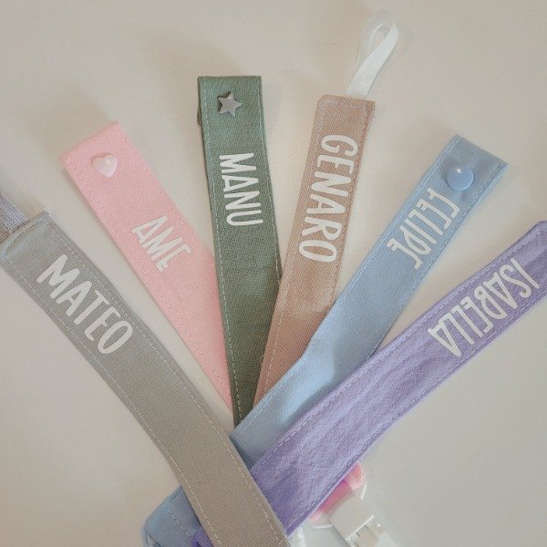 Producto - Portachupete tusor con nombre