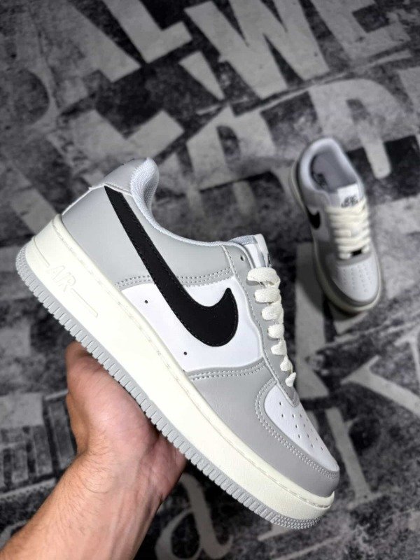 Producto - Air Force 1 "gris, negro, blanco" - 1