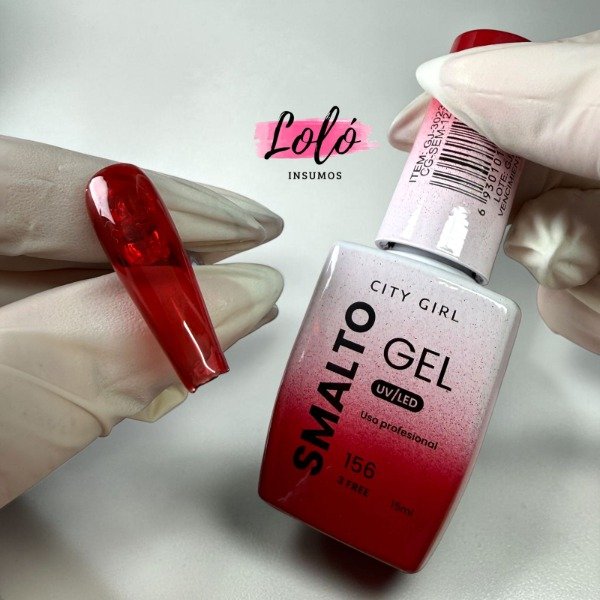 Producto - Esmalte Semipermanente City Girl 15ml. Jelly - 156