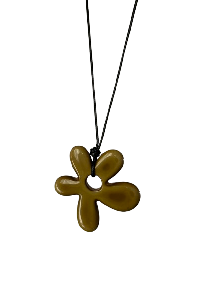Producto - Collar Flower Olive