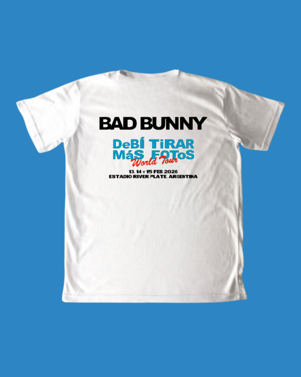 Remera Estrella Amarilla - Bad Bunny (Doble Estampa) — imagen 3