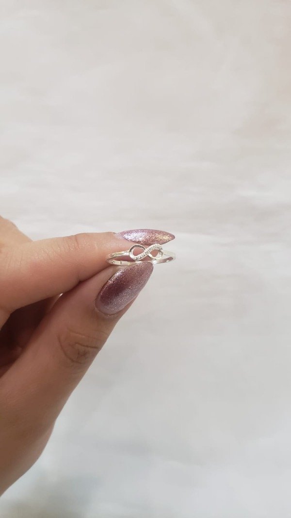 Producto - Anillo infinito strass mini