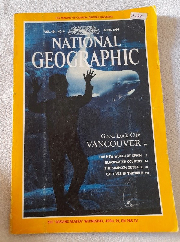 Producto - Revista National Geographic - Vol 181 Num 4 - Año 1992
