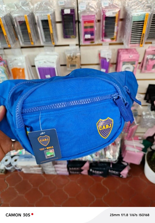 Producto - Riñonera Boca 3 cierres