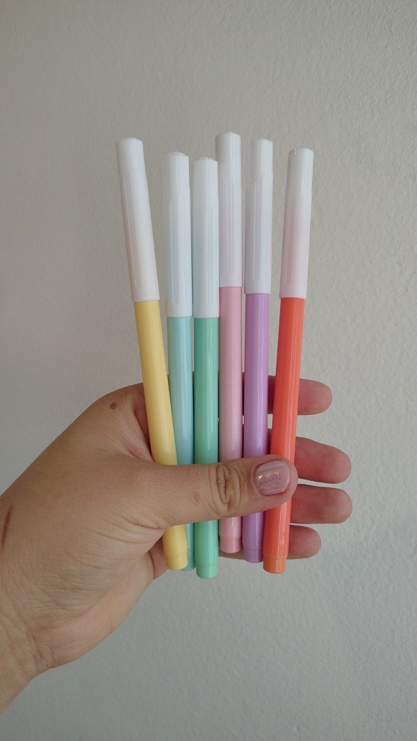 Producto - Marcadores Pastel x6
