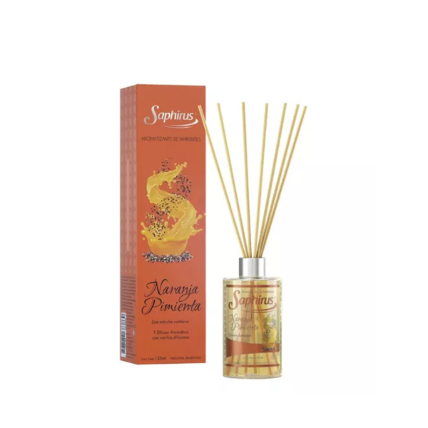 Producto - Saphirus Difusor naranja pimienta x125 ml