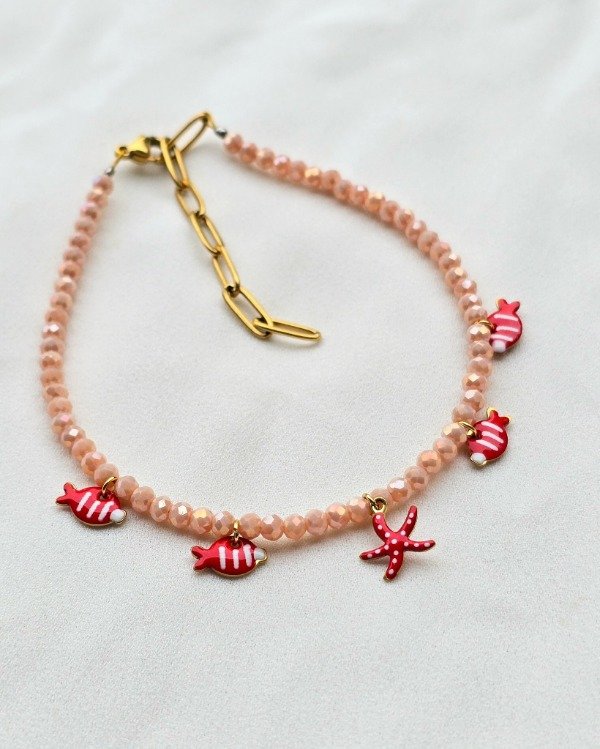 Producto - Tobillera peces nude