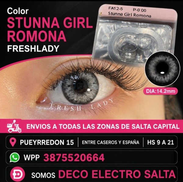 Producto - Stunna girl romona FRESHLADY lente de contacto