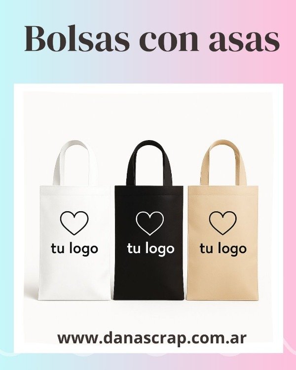 Producto - Kit Esencial 3 - Bolsas de Friselina Asas + Riñon y tags - 6