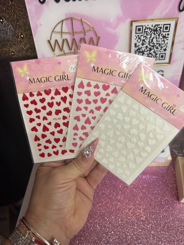 Producto - Stickers corazon surtidos sin eleccion