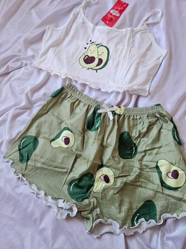 Producto - PIJAMA IMPORTADO CORTO (A58 D) PALTA - 1
