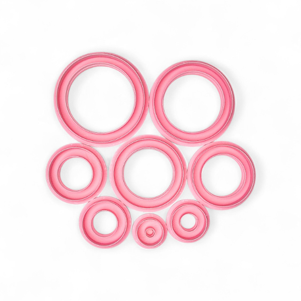 Producto - Combo cortante círculo fino con hueco 8 partes