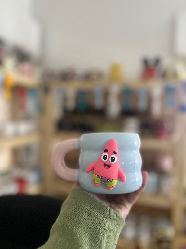 Producto - Taza imantada Bob o Patricio - 0