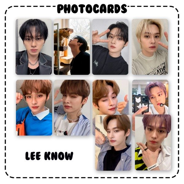 Producto - LEE KNOW PHOTOCARDS