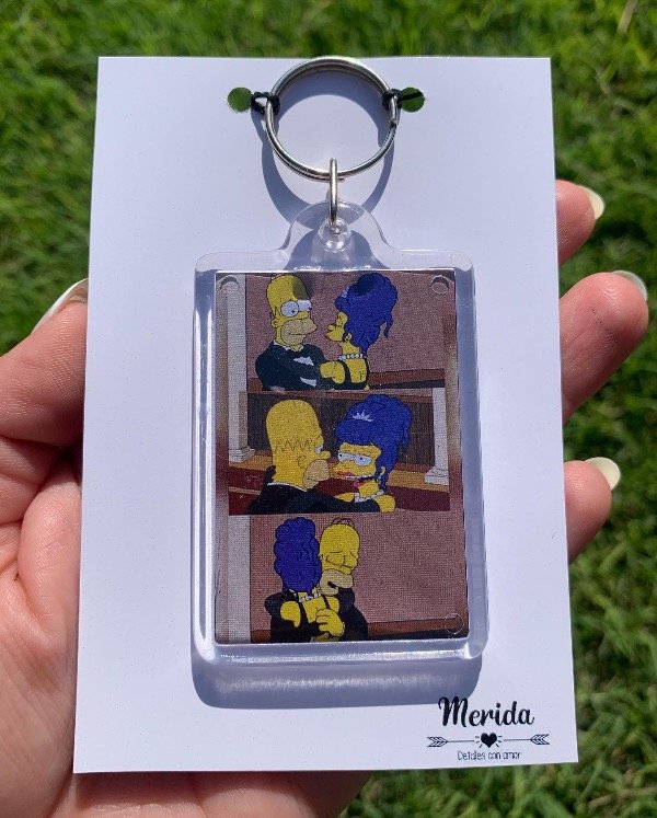 Producto - Los simpsons llavero