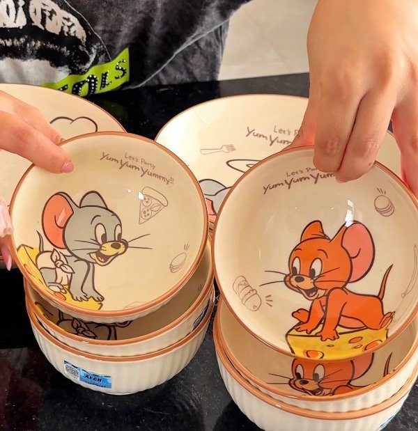 Producto - Bowls Tom y Jerry Original - Edición cooking