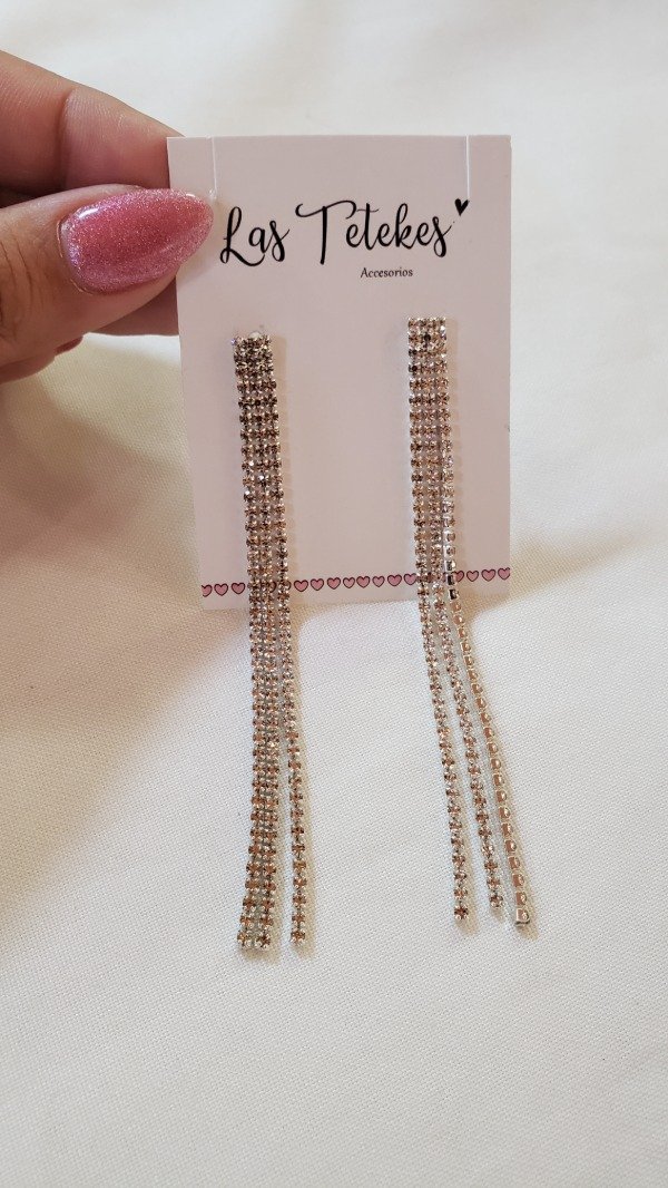 Producto - Aros colgantes lua