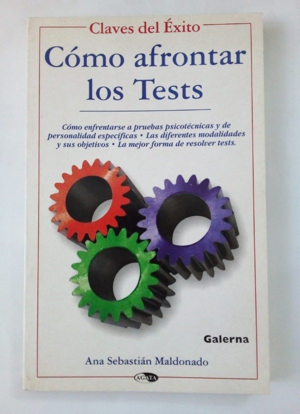Producto - Cómo afrontar los tests - Ana Sebastián Maldonado - Agata Galerna 1999