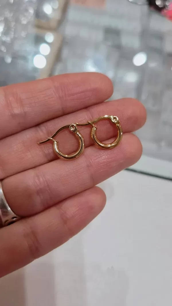 Producto - Arg mini 1cm acero dorado