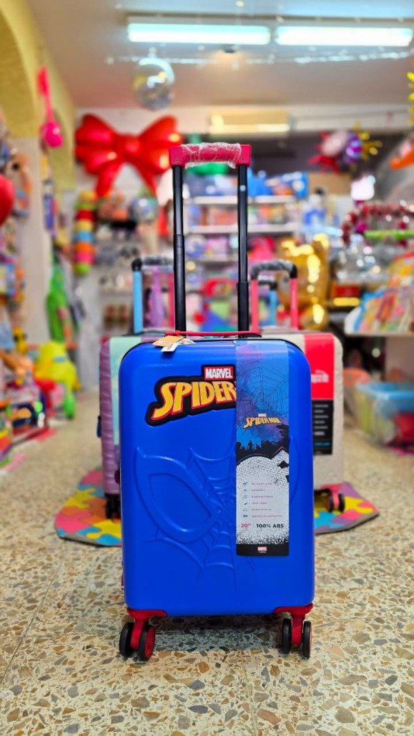 Producto - Carry On de Licencias Spiderman Azul