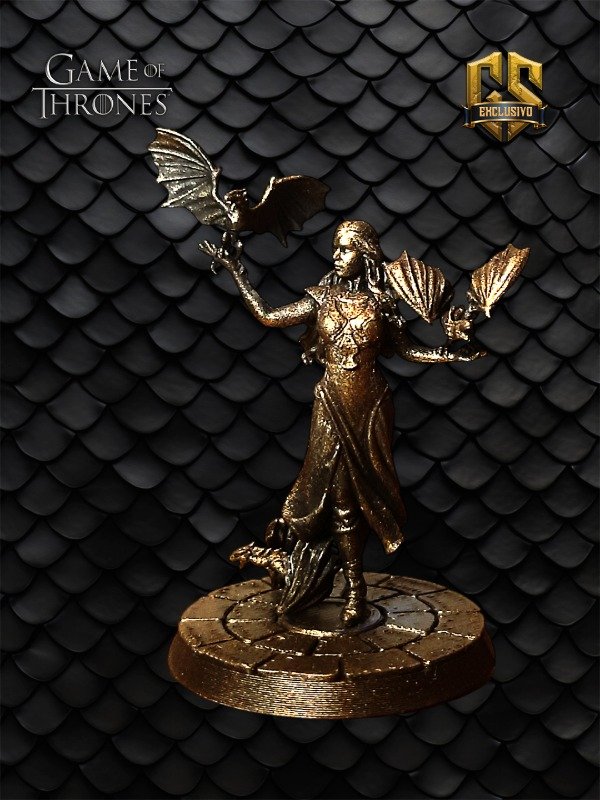 Producto - Daenerys Targaryen - Juego de Tronos - Resina 50mm