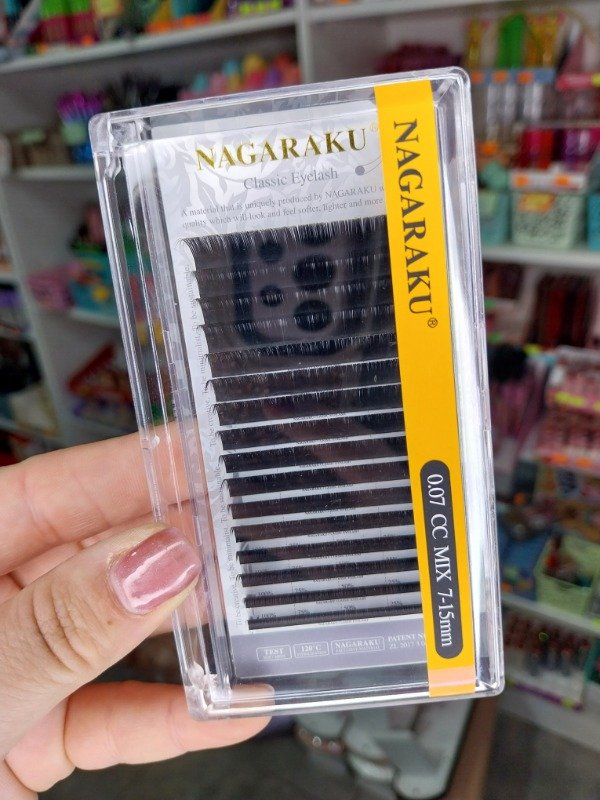 Producto - Pestañas naragaku mix 0.07 CC