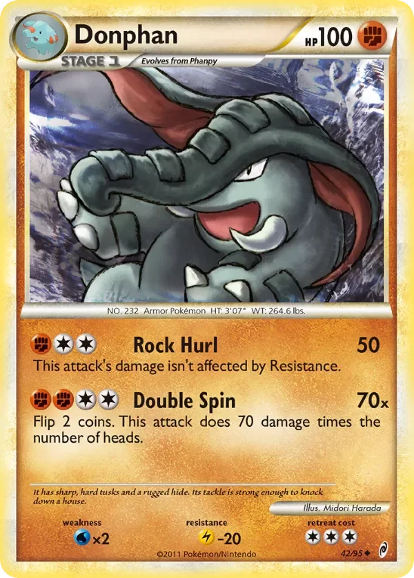 Producto - Donphan 42/95 HeartGold and SoulSilver: Call of Legends