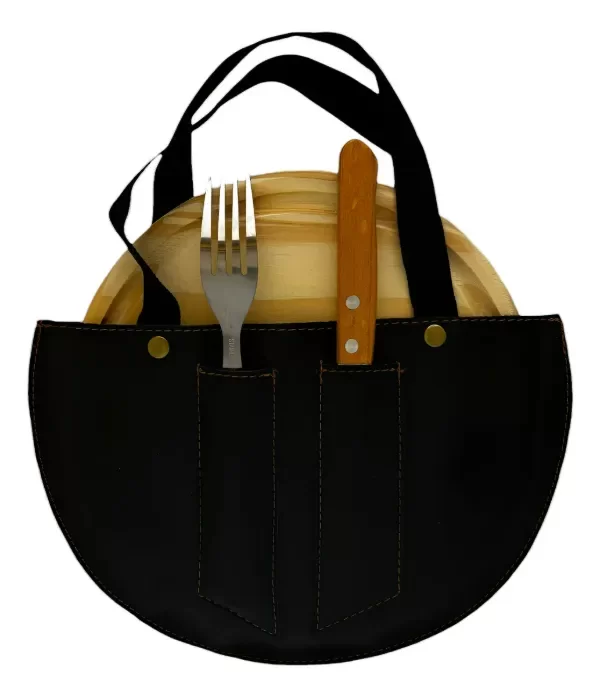 Producto - Set De Asado Tablita Estuche Y Cubiertos