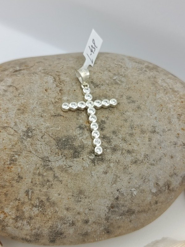Producto - Cruz Plata 925 con susanos Cubic