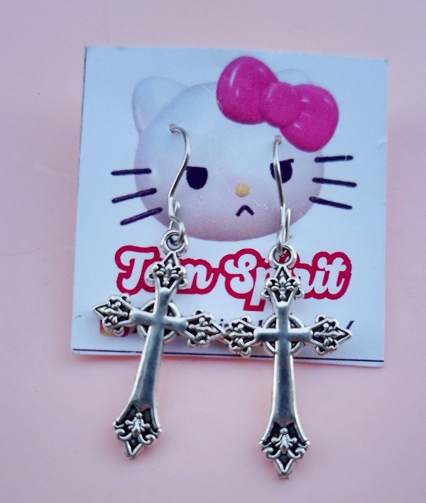 Producto - aros mini cruz de fundición