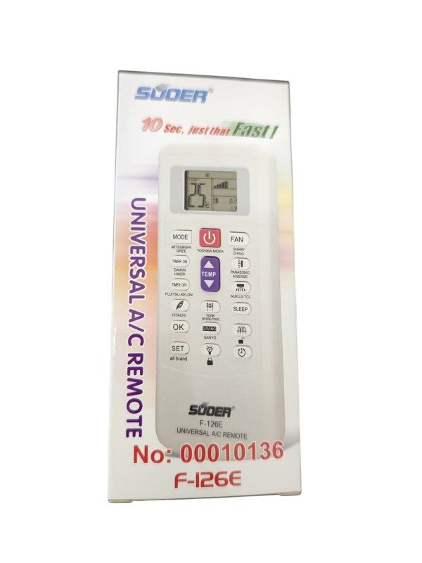 Producto - Control Remoto Universal Para Aire Acondicionado