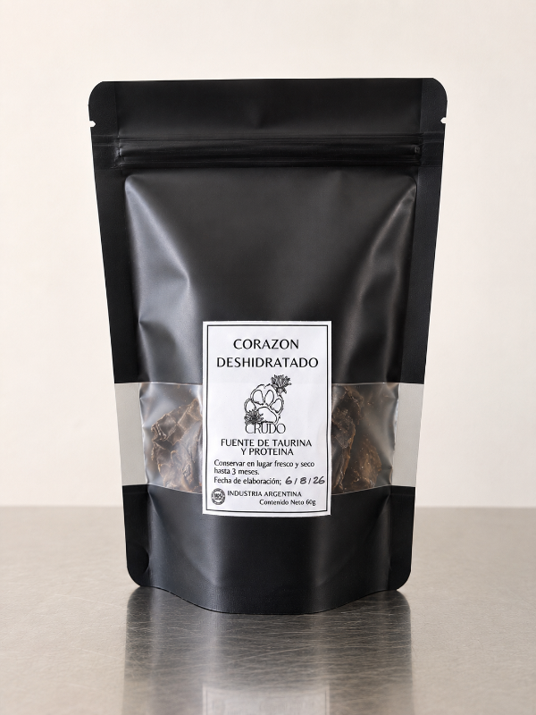 Producto - Corazón deshidratado - 60 g