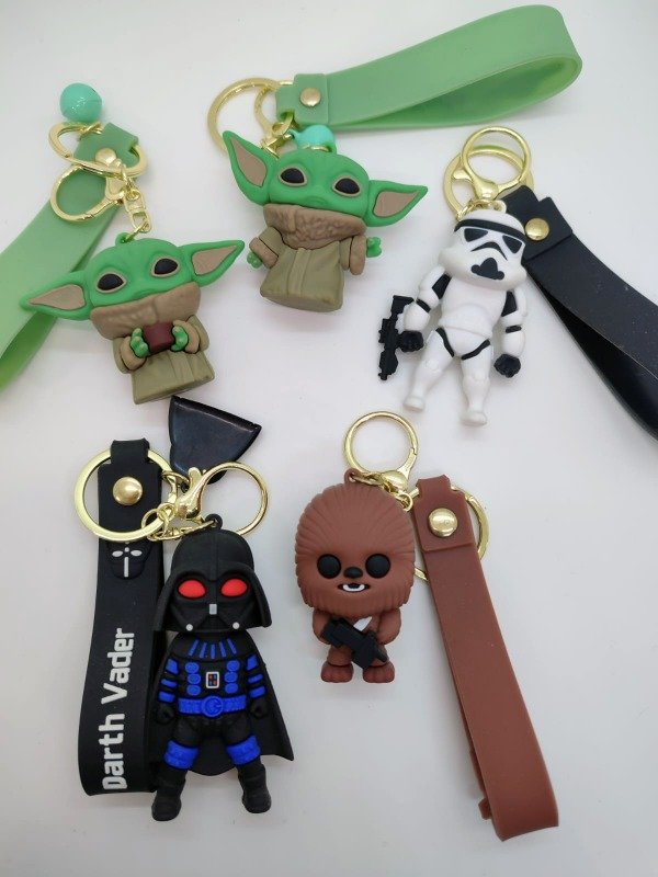 Producto - Llavero de goma personajes Star Wars