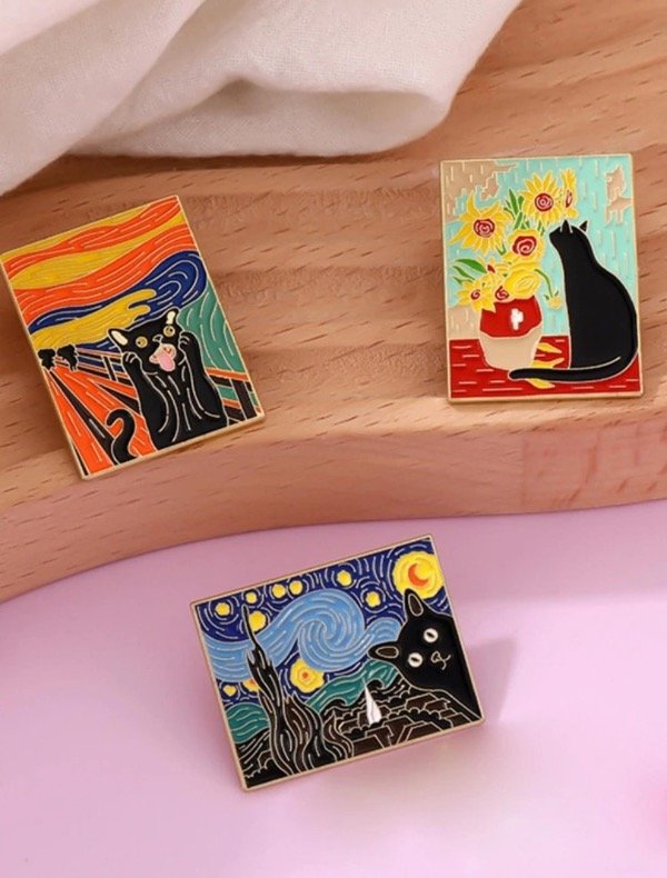 Producto - Pin gatitos art