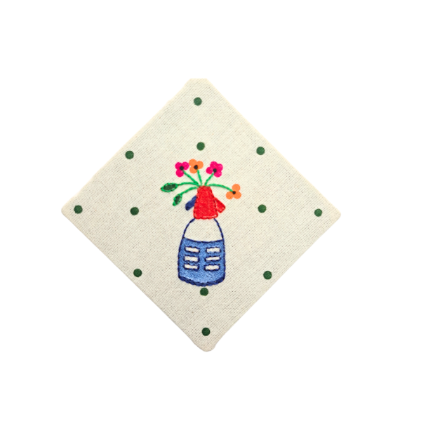 Producto - Mini Cuadrito Sifón Bordado by Canelon Bordados