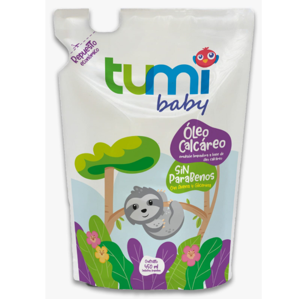 Producto - Repuesto Óleo Calcáreo Tumi Con Avena y Glicerina x450ml