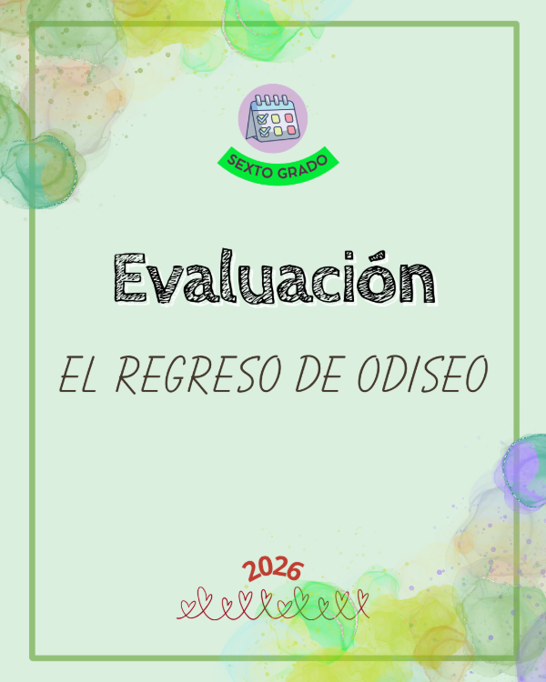Producto - Evaluación El Regreso de Odiseo