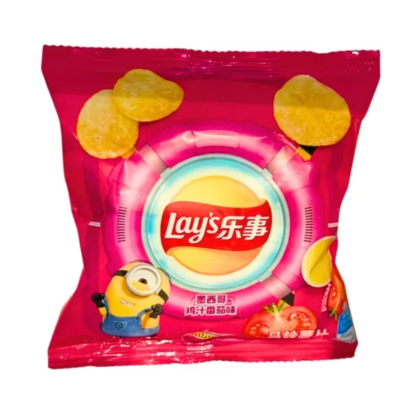 Producto - PAPAS LAYS MINIONS SABOR TOMATE 12GR