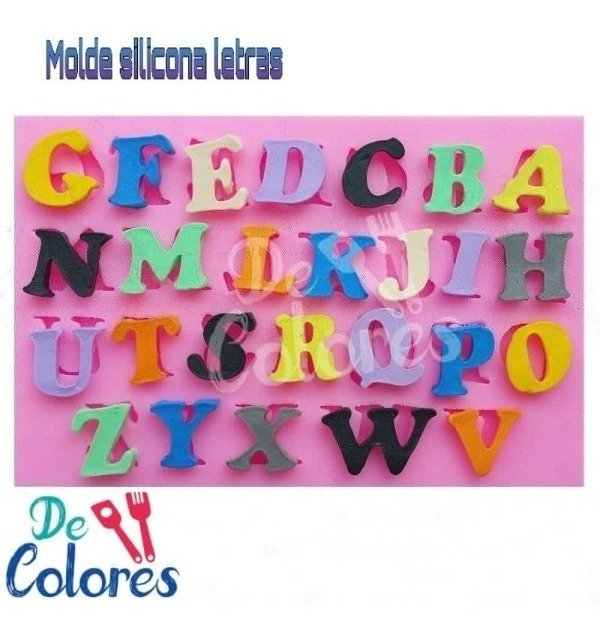 Producto - Molde letras 1 cm