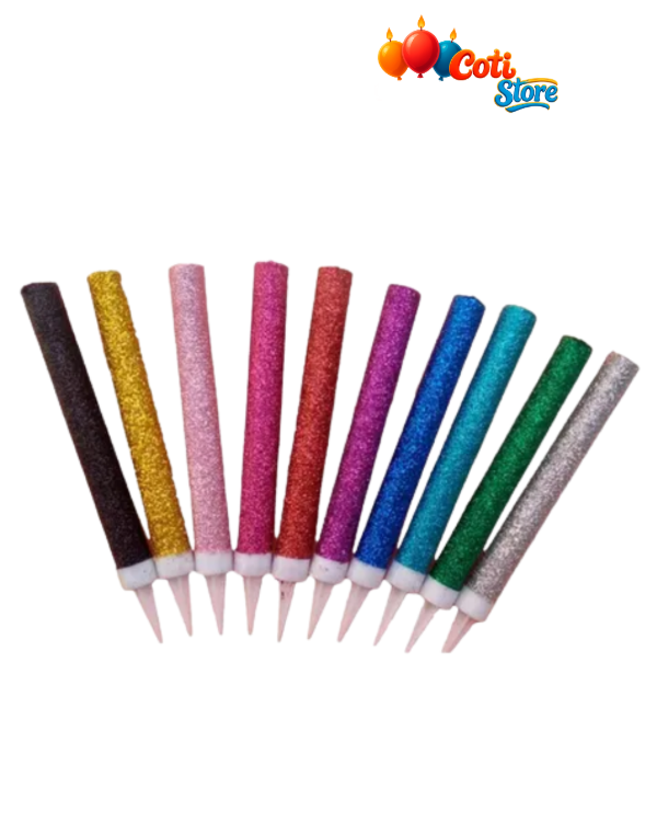 Producto - Vela Bengala con Gibre x3 Unidades
