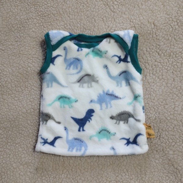 Producto - Chaleco de Polar Dino Blanco