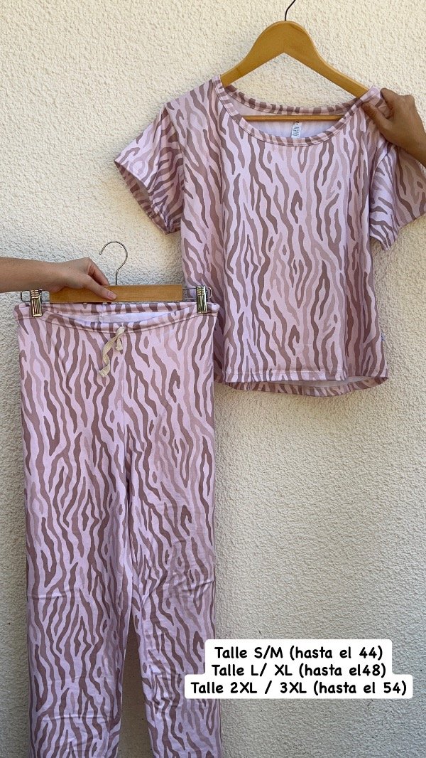 Producto - Pijama Cebra rosa
