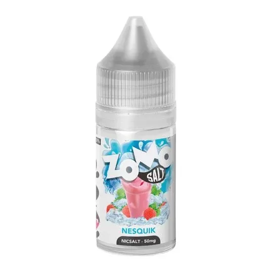 Producto - ZOMO SALT NESQUIK (CHOCOLATADA DE FRUTILLA CON FRIO) 30ML 50MG