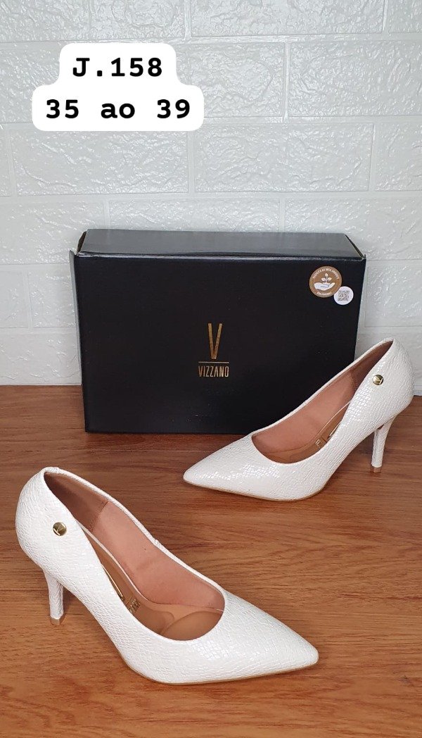Producto - Stilettos vizzano off white croco