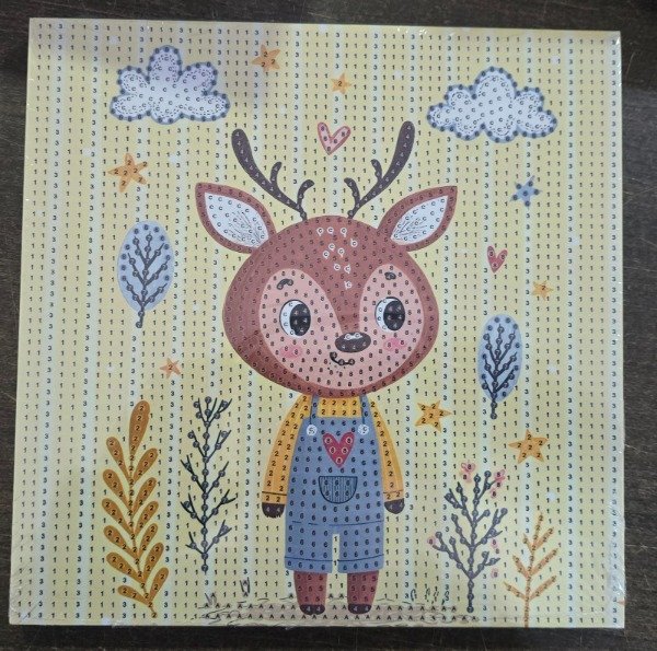 Producto - DIAMOND PAINTING 20X20 BASTIDOR M RENO CON JARDINERO